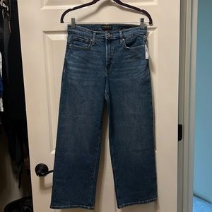 Banana Republic cropped flare jeans NWT size 27